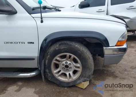 2001 Dodge Dakota Slt/Sport из США, поврежденный, VIN 1B7HL2AN91S304465